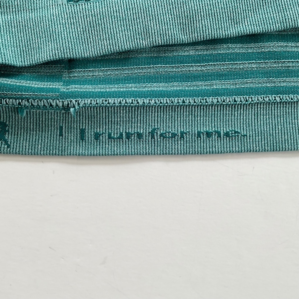 Lululemon Swiftly Tech Long Sleeve Crew Sz 6 Heathered Forage Teal Gym Run Yoga - Picture 12 of 13
